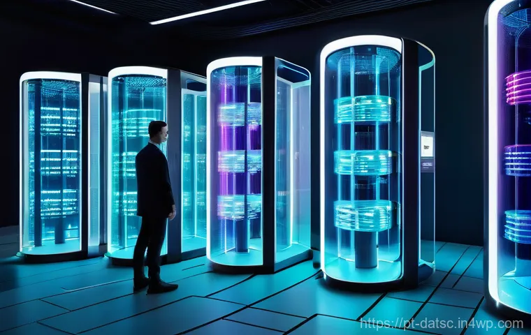 데이터베이스의 데이터 분포 최적화 기법 - **Prompt 1: Efficient Data Partitioning**
    "A vibrant, modern depiction of a large, well-organize...