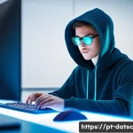Home 22 SQL 인젝션 방어를 위한 데이터베이스 보안 전략 - **Prompt 1: Secure Input Processing**
A young, focused cybersecurity professional, gender-neutra...