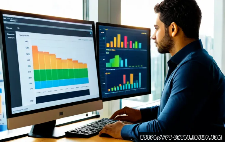 데이터베이스 성능 테스트 자동화 도구 - Photorealistic database performance testing automation concept, a Brazilian software engineer in a m...